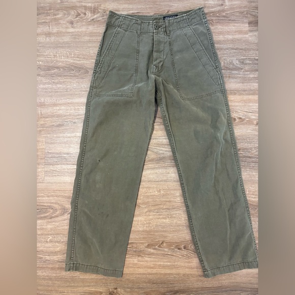 imogene + willie Olive Boyfriend Jeans - Picture 5 of 5